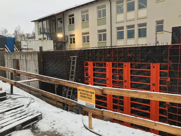 Baufortschritt am 05.02.2023