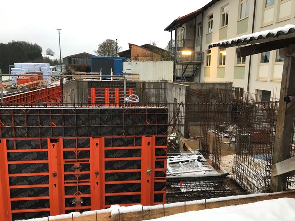 Baufortschritt am 05.02.2023
