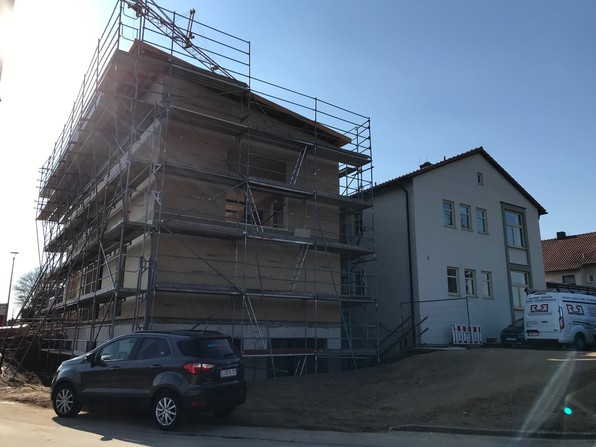 Baufortschritt am 07.04.2023