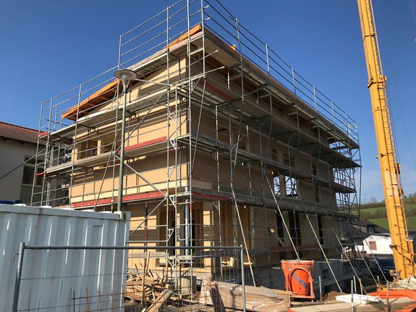 Baufortschritt am 07.04.2023