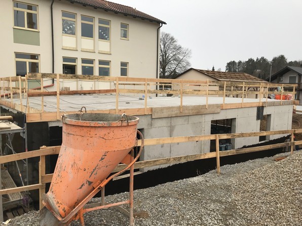 Baufortschritt am 19.03.2023