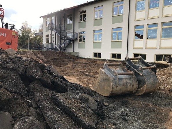 Baufortschritt am 30.11.2022