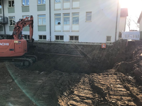 Baufortschritt am 30.11.2022