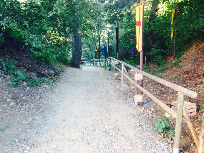 Rittersteig als Weg zum Spectaculum 2016