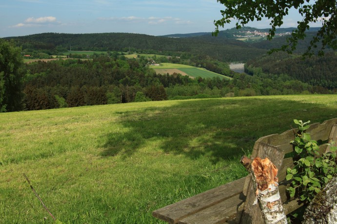 Blick auf Reisach