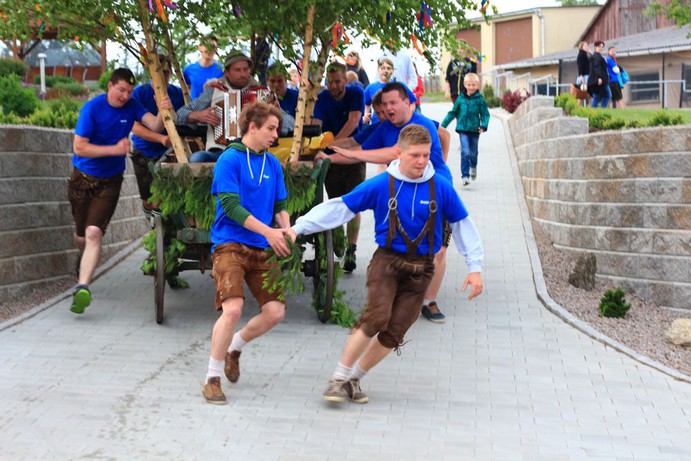 Pfingstschwanzfoahrn 2015 in Söllitz